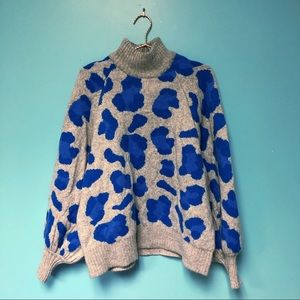 H&M Leopard Print Sweater